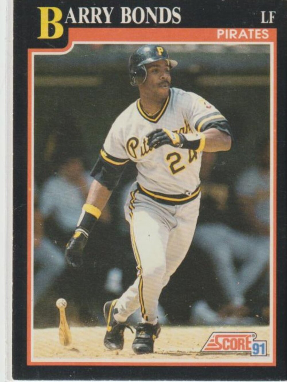 Barry Bonds 1991 Score Pittsburg Pirates #330